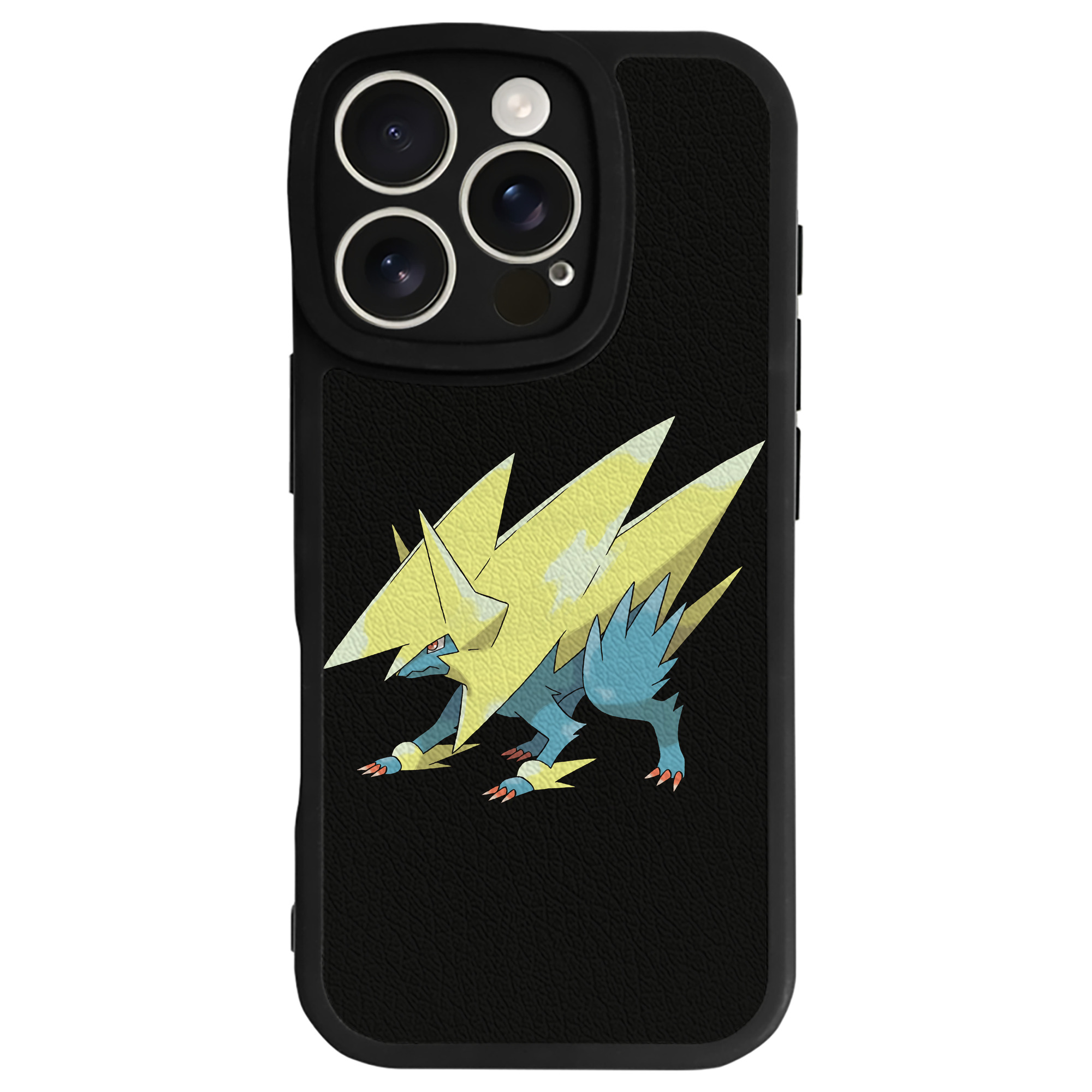 （画像用） ポケットモンスター Pokémon 【iPhone 16シリーズ対応】シリコンスマホケース（レザー調） 材質：シリコン